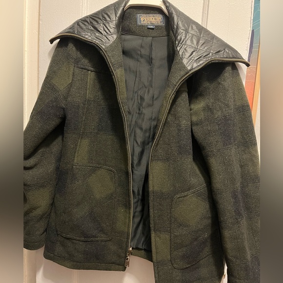 PENDLETON Wool Blend Quilted Collar Coat - Picture 3 of 5